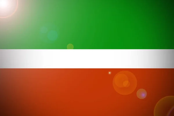 Прапор Татарстану 3d символ ілюстрація — стокове фото
