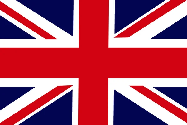 United Kingdom flag 3D illustration symbol. The kingdom — Stock Photo, Image