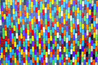 Yüksek çözünürlüklü kavramı kare aydınlatma renk tasarım arka plan