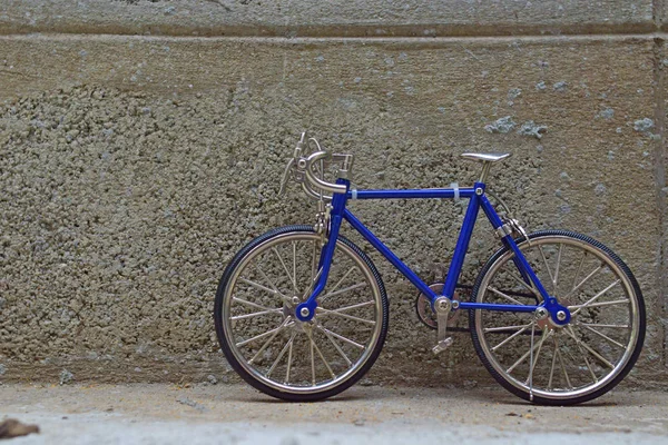 Bicicleta modelo de brinquedo de bicicleta — Fotografia de Stock