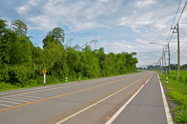 Kırsal yol, yol boyunca kara taşımacılığı