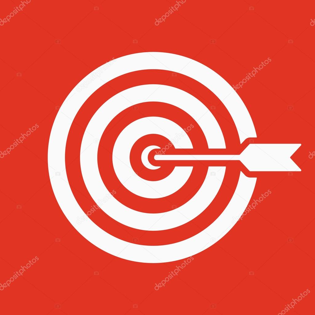 мишень. Target symbol. стрелять иконка. таргет вектор. значок мишень.