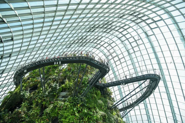 Cloud Forest dome at Garden by the bay — Stock Photo, Image