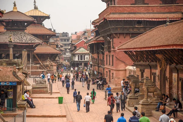 Patan Durbar Square en Katmandú, Nepal — Foto de Stock