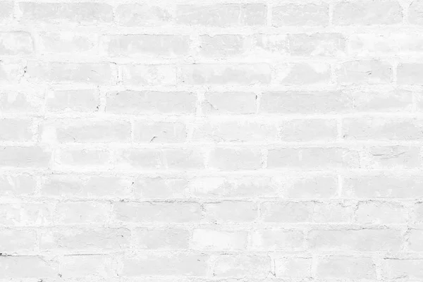 Grunge branco parede de tijolo textura fundo — Fotografia de Stock