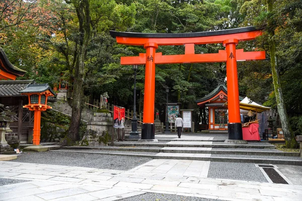 Fushimi inari heiligdom in kyoto, japan — Stockfoto