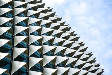 Esplanade tiyatrolar Singapur çatı detay