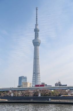 Tokyo Skytree bina, yerlerinden Tokyo, Japonya 