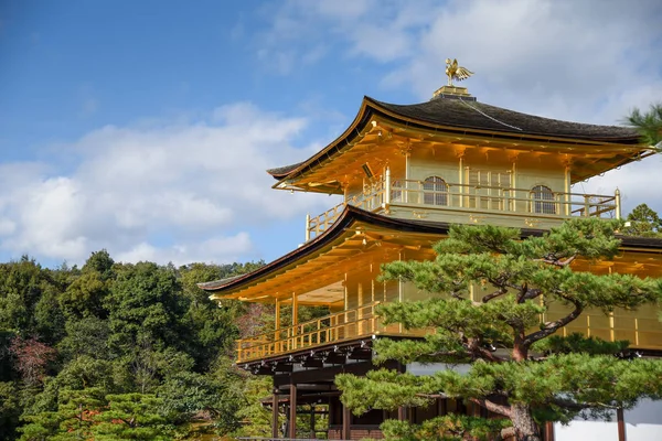 Kinkakuji tempel in Kyoto, Japan — Stockfoto