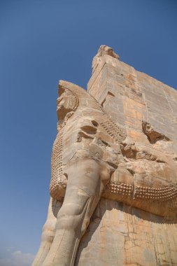 Şiraz, İran'ın Persepolis heykeli Harabeleri