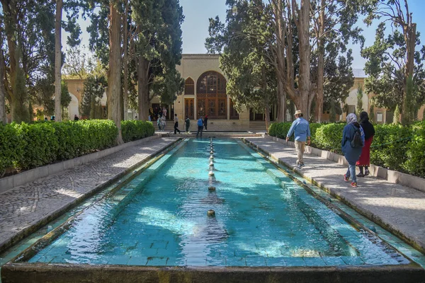 Zahrada fin v Kashan, Írán — Stock fotografie