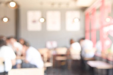 Bulanık kafe ve Restoran arka plan