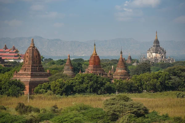 Antike Pagode in bagan, myanmar — Stockfoto