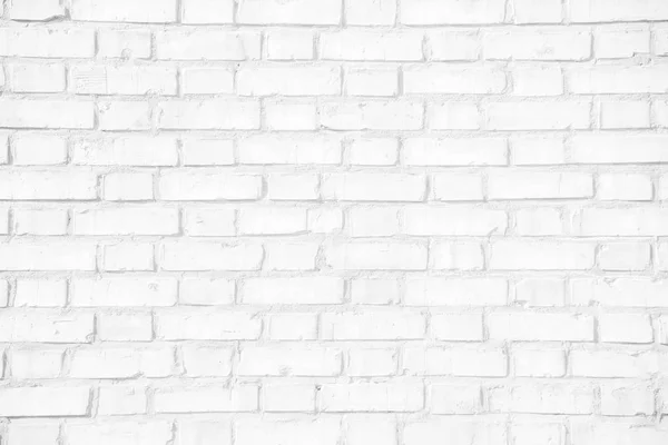 Fondo de textura de pared de ladrillo grunge blanco — Foto de Stock