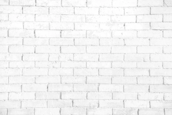 Fondo de textura de pared de ladrillo grunge blanco — Foto de Stock