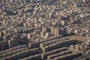 Tahran şehir, Iran hava görünümünü