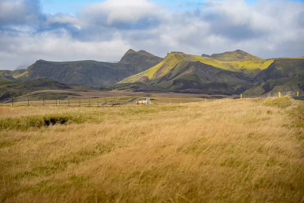 Ορεινό τοπίο, το φθινόπωρο της Ισλανδίας — Φωτογραφία Αρχείου