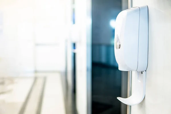 Automatic alcohol dispenser in hospital