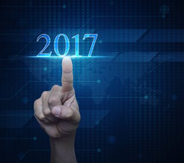 Yeni yıl 2017, Nasa tarafından döşenmiş bu görüntü unsurları