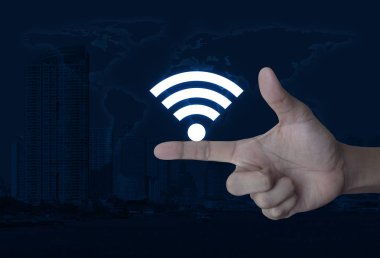 Teknoloji ve internet kavramı, Nasa tarafından döşenmiş bu görüntü unsurları