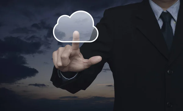 Cloud computing koncept - Stock-foto
