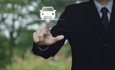 İş hizmet araba kavramı