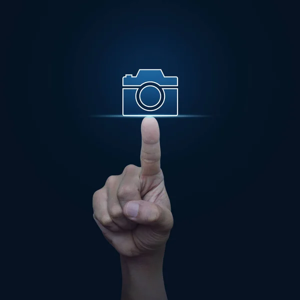 Концепция обслуживания бизнес-камер — стоковое фото