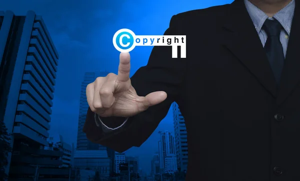 版权和专利的概念 — 图库照片