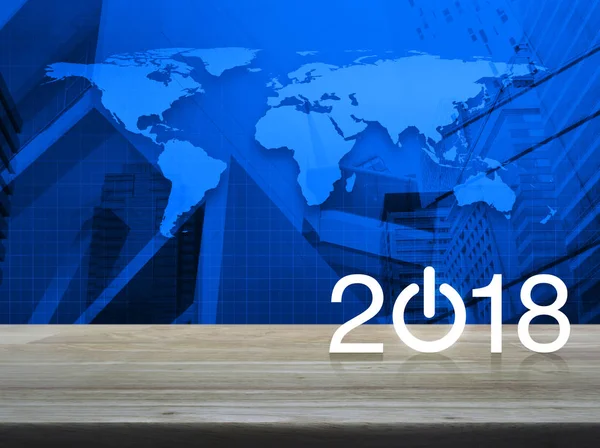 Mutlu yeni yıl 2018 kavramı, Nasa tarafından döşenmiş bu görüntü unsurları