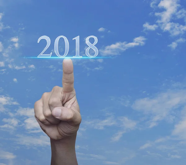 Happy new year 2018 concept — Stock Photo, Image