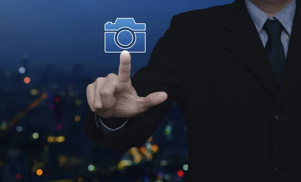 Business camera concetto di servizio — Foto Stock