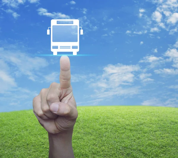 Business bus concetto di servizio di trasporto — Foto Stock