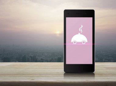 yemek teslimatı konsepti