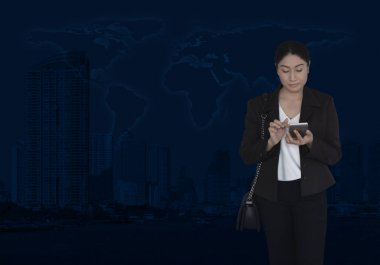 İletişim iş kavramı, Nasa tarafından döşenmiş bu görüntü unsurları