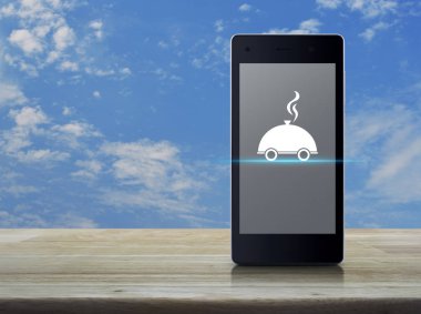 yemek teslimatı konsepti