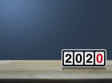 Mutlu yıllar 2020 kapak konsepti