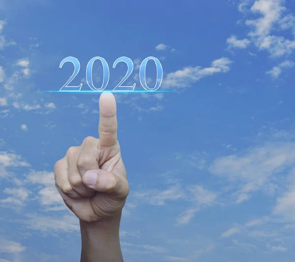 Business felice anno nuovo concetto 2020 — Foto Stock
