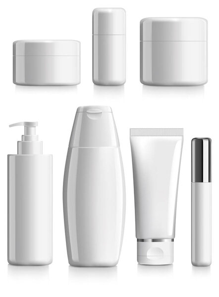 Cosmetics blank template package