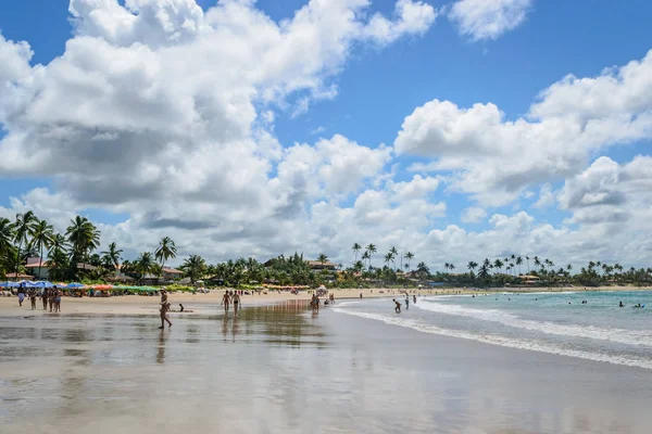 Plaże Brazylii - Porto de Galinhas. — Zdjęcie stockowe