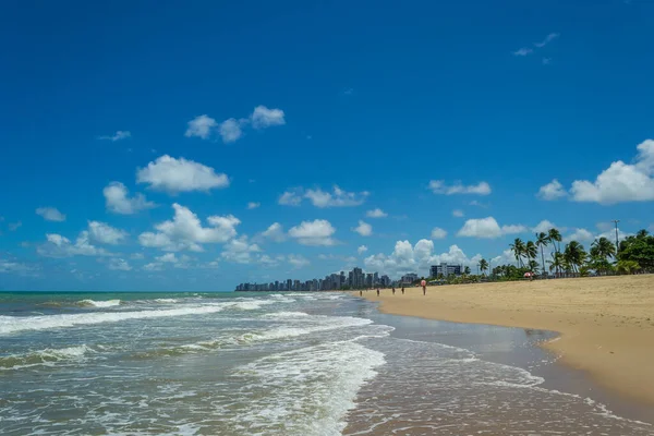 Praias Brasil Praia Boa Viagem Recife Pernambuco — Fotografia de Stock