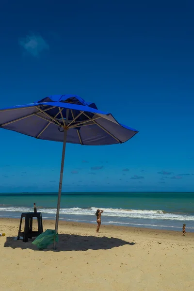 Praias Brasil Praia Boa Viagem Recife Pernambuco — Fotografia de Stock