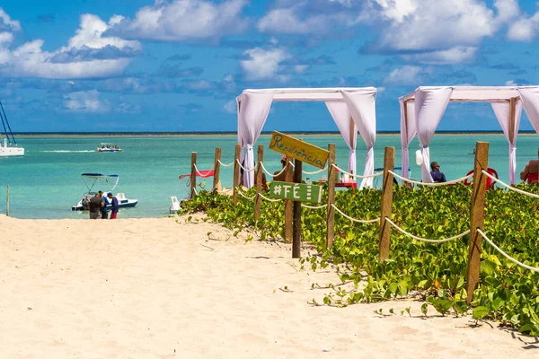 Pláže Brazílie Maragogi Ponta Mangue Beach Alagoas — Stock fotografie