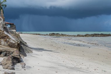 Brezilya Plajları - Ponta de Pedras Plajı, Pitimbu, Pernambuco Eyaleti - Brezilya