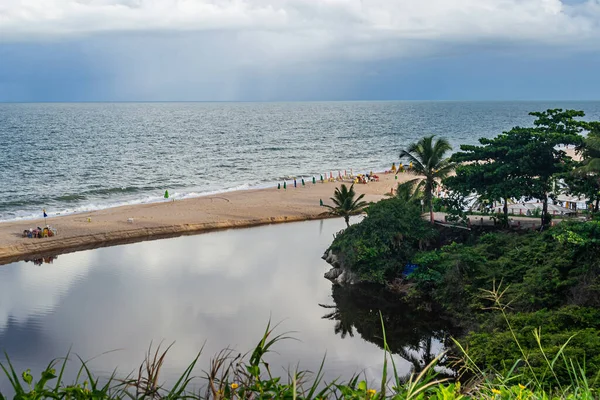 Plaże Brazylii Praia Bela Beach Stan Paraiba Brazylia — Zdjęcie stockowe