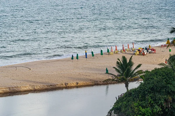 Παραλίες Της Βραζιλίας Praia Bela Beach Paraiba State Brazil — Φωτογραφία Αρχείου