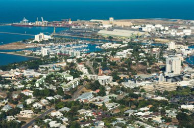 Kuzey Avustralya hava tropikal şehir Townsville, queensland, vie