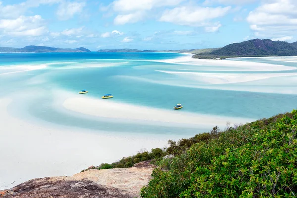 Whitehaven beach, whitsunday island, australien. — Stockfoto
