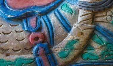 arkaplan için ahşap oyma