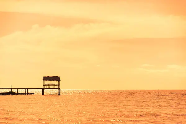 Pabellón en el mar — Foto de Stock