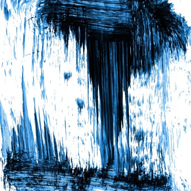 Fırça darbesi ve doku. Grunge vektör soyut el - boyalı öğesi. Alt çizgi ve kenarlık.